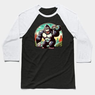 KingKong Kettlebell vintage Tshrit Baseball T-Shirt